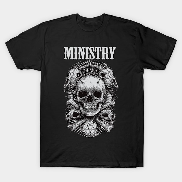 MINISTRY BAND T-Shirt by phsyc_studio